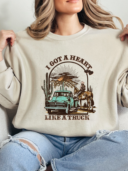 Heart Like A Truck Graphic
