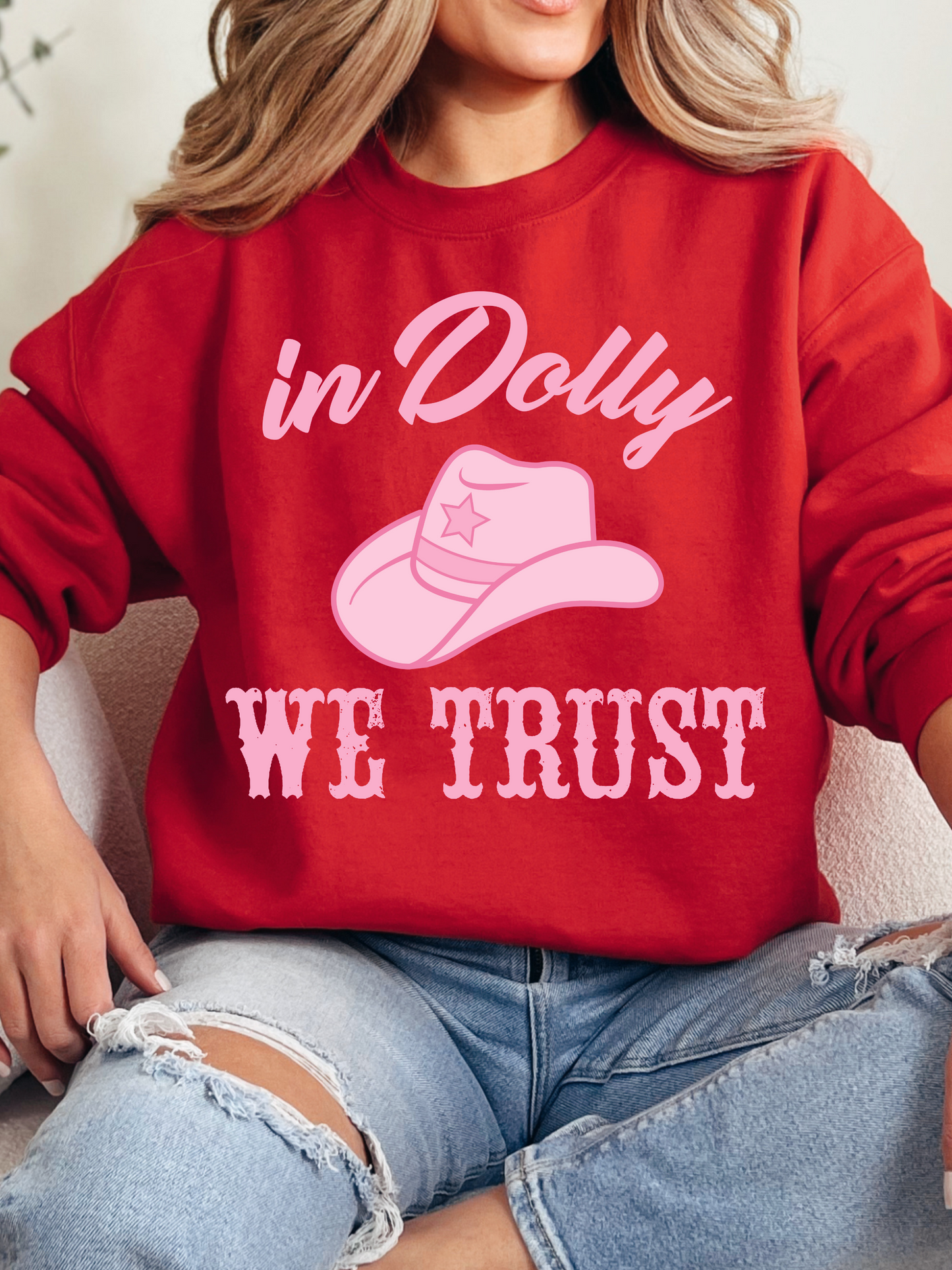 "In Dolly We Trust" Graphic