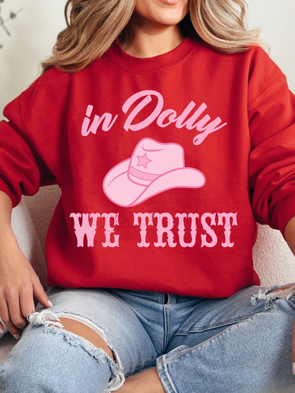 "In Dolly We Trust" Graphic