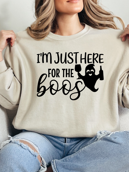 I'm Just Here For The Boos Graphic