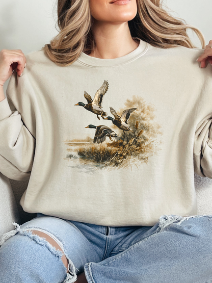 Golden Flight Mallard Graphic