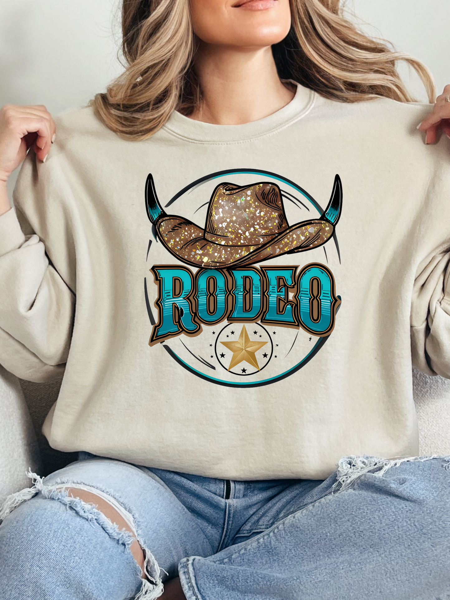 Turquoise Rodeo Club Graphic