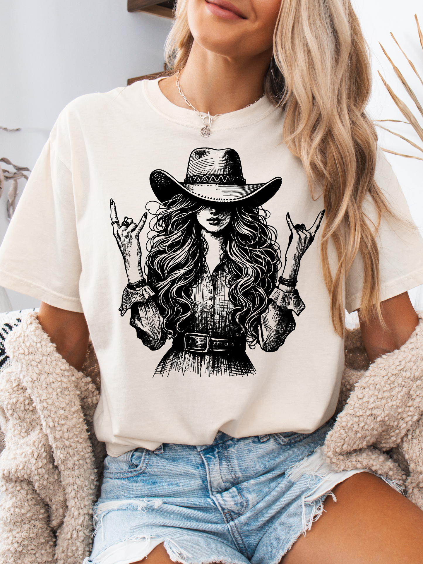 Lainey Cool Cowgirl Graphic