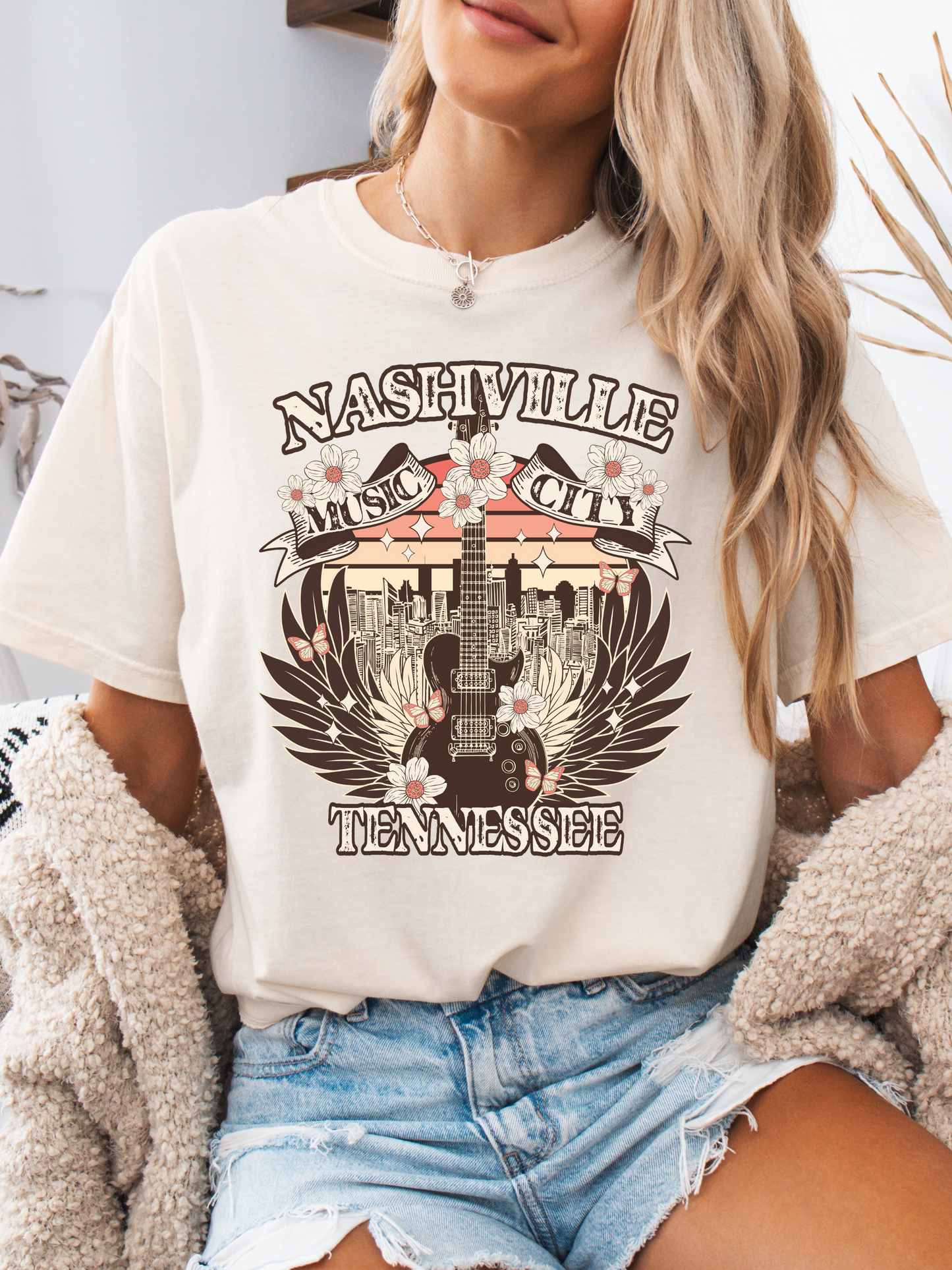 Nashville Music City Graphic