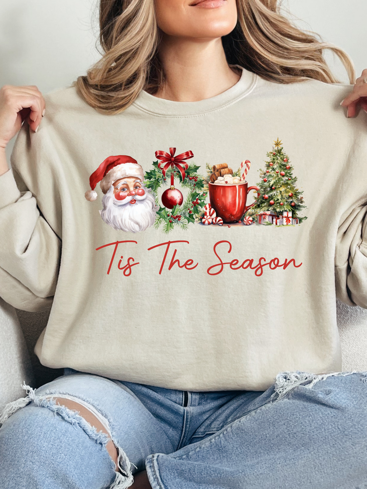 'Tis the Season Christmas Graphic