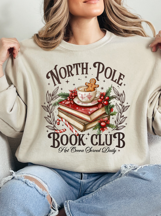North Pole Book Club Graphic