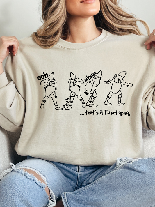 I'm Not Going Graphic