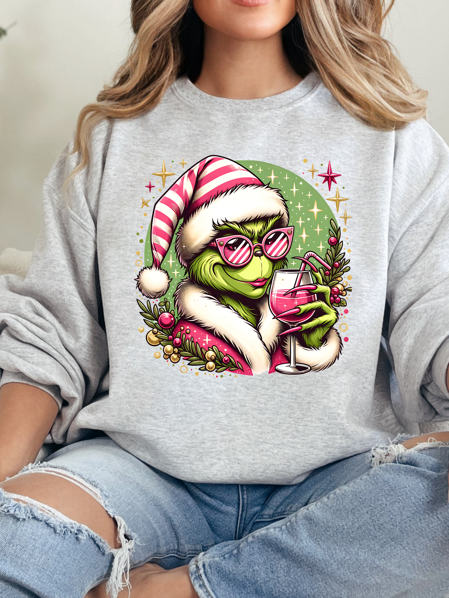 Pretty in Pink Christmas Graphic