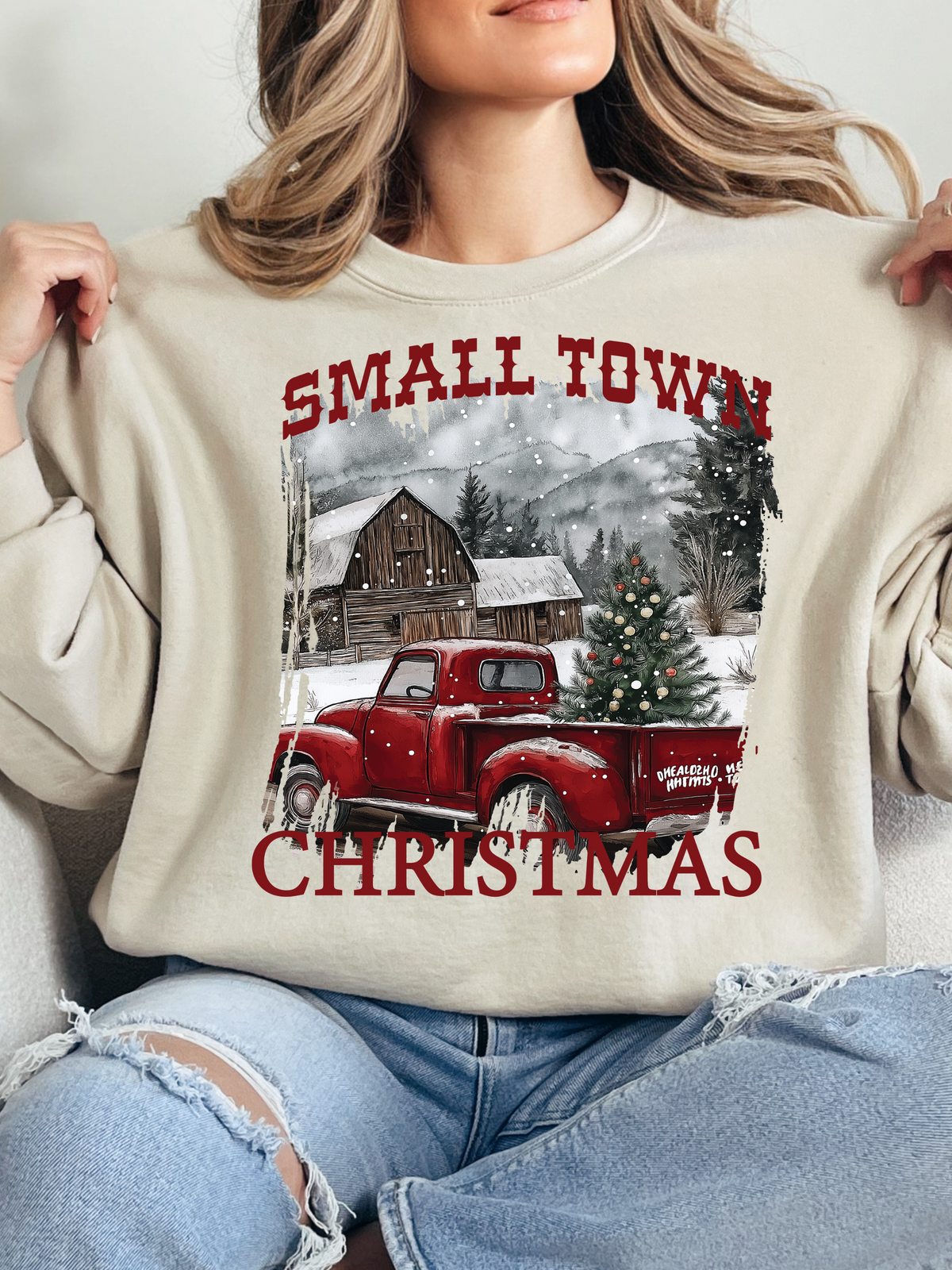 Small Town Christmas Graphic