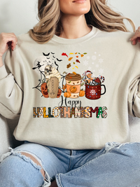 Happy Hallothankmas Graphic