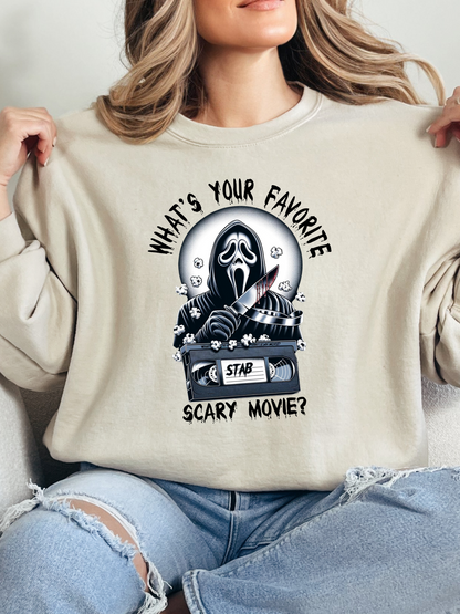 Favorite Scary Movie Graphic