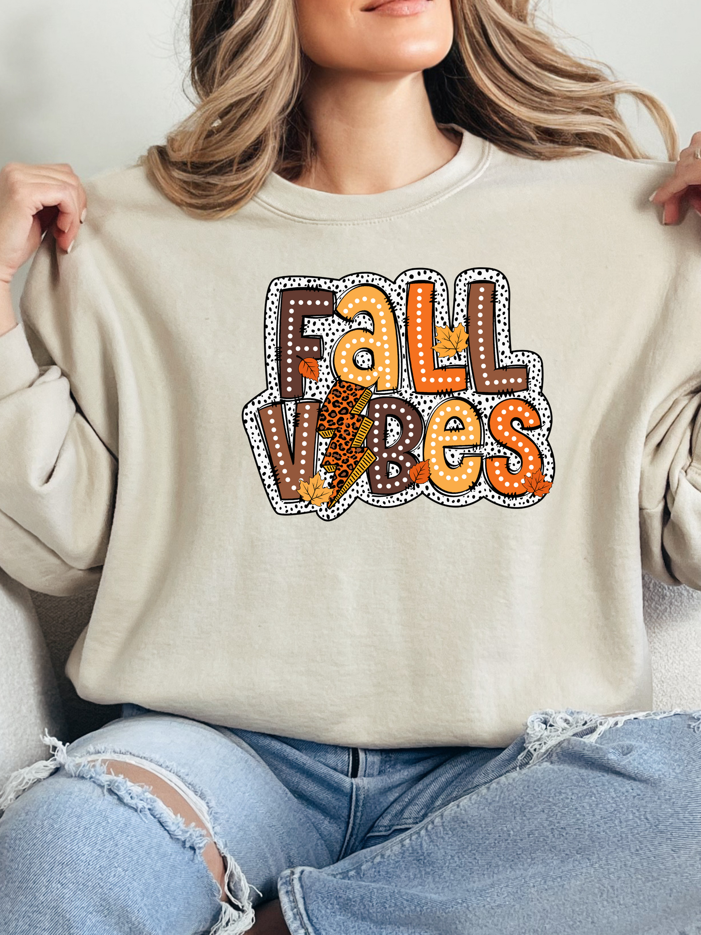 Fall Vibes Year Round Graphic