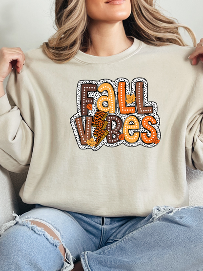 Fall Vibes Year Round Graphic