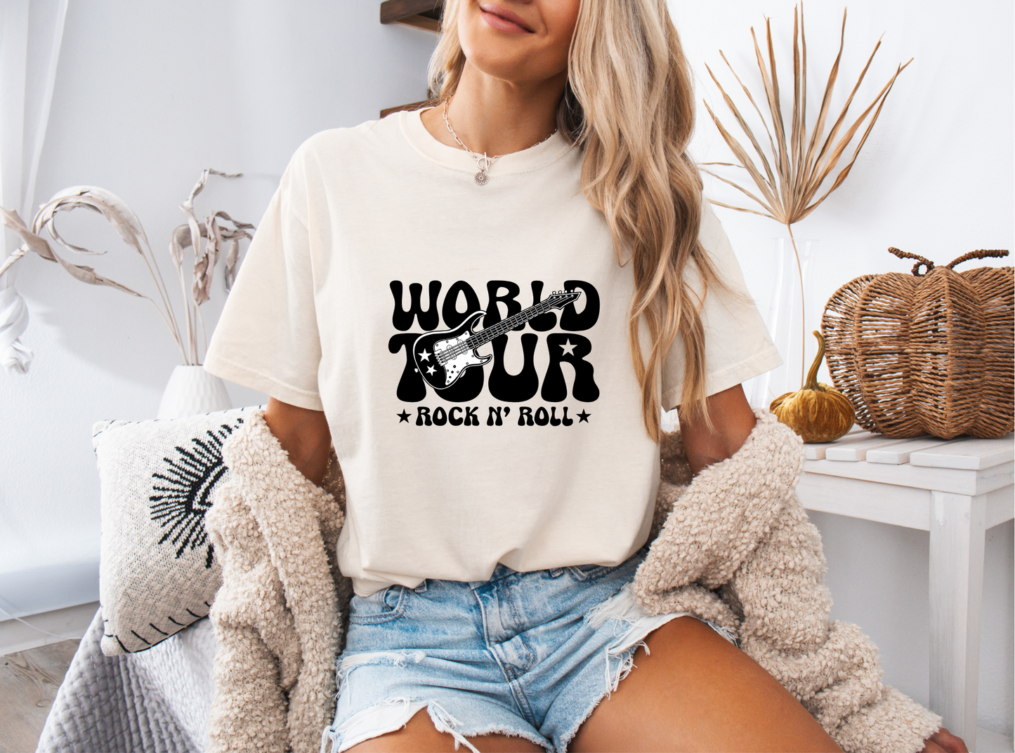 Rock N' Roll World Tour Graphic Tee