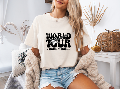 Rock N' Roll World Tour Graphic Tee