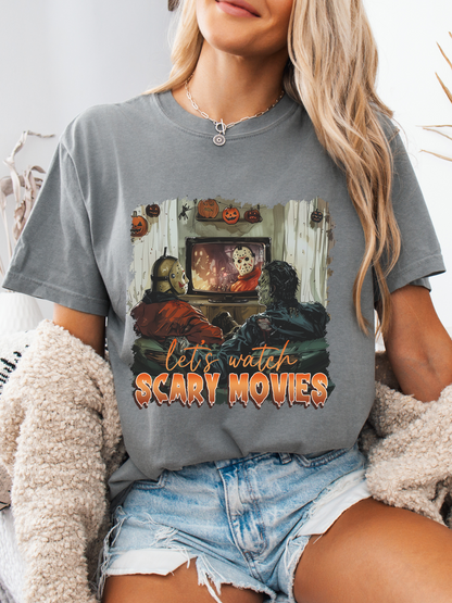 Lets Watch Scary Movies Graphic
