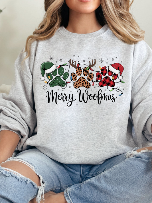 Merry Woofmas Christmas Graphic