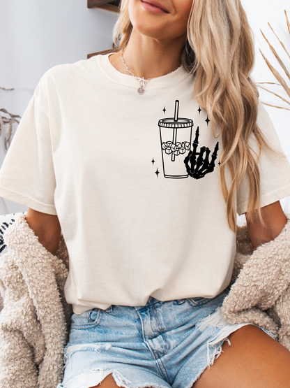Fueled By Iced Coffee Graphic (Front & Back)