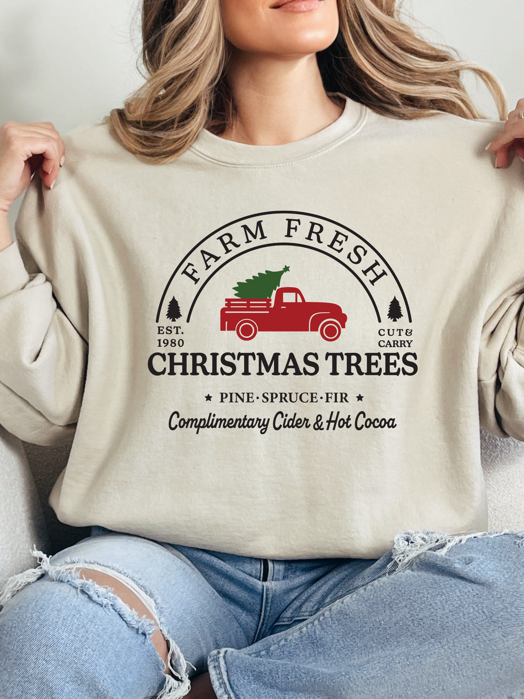 Farm Fresh Christmas Trees Graphics