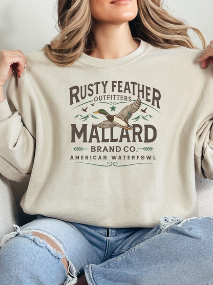 Rusty Feathered Mallard Graphic