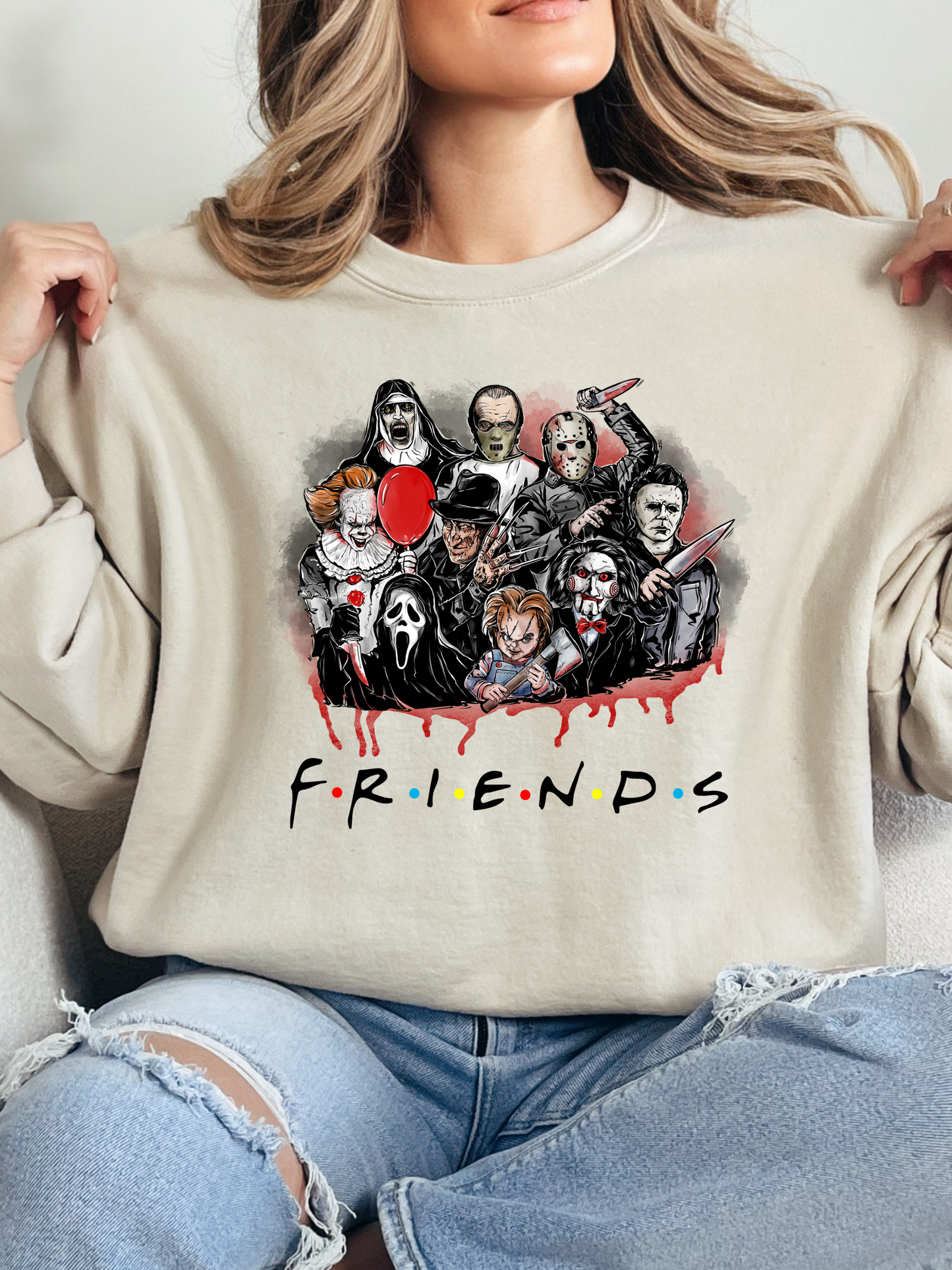 Friends Scream Graphic