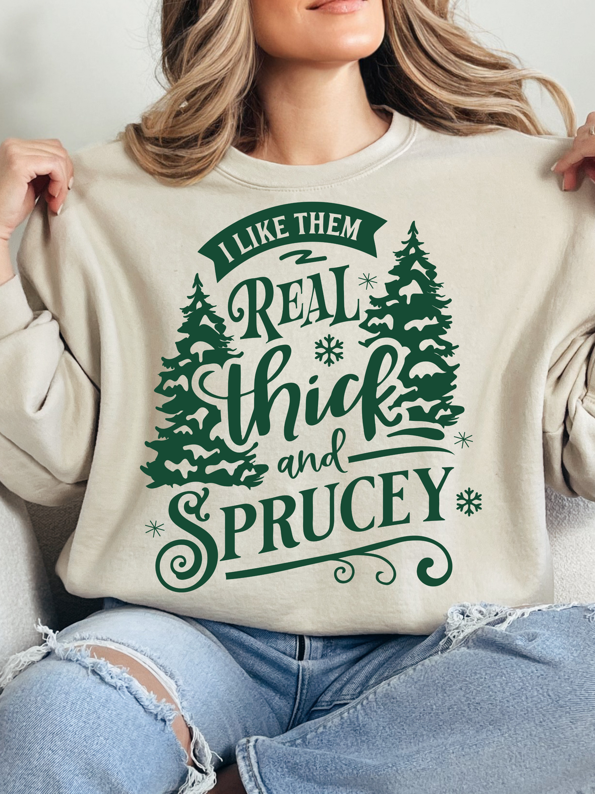 Thick and Sprucey Graphic