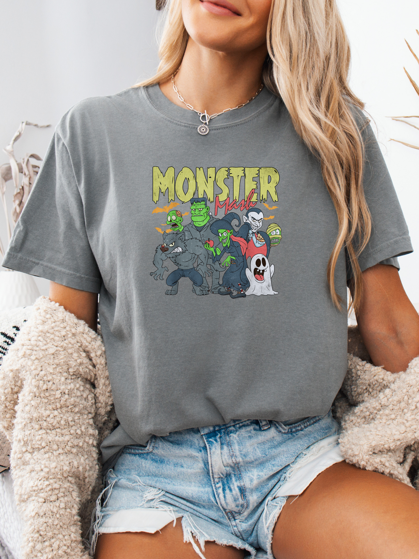 Buy our "Monster Mash Graphic" online – Willow Boutique Clothing. Shop stylish Monster Mash Graphic today.