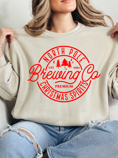 North Pole Brewing Company Christmas Graphic
