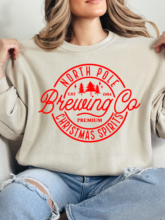 North Pole Brewing Company Christmas Graphic