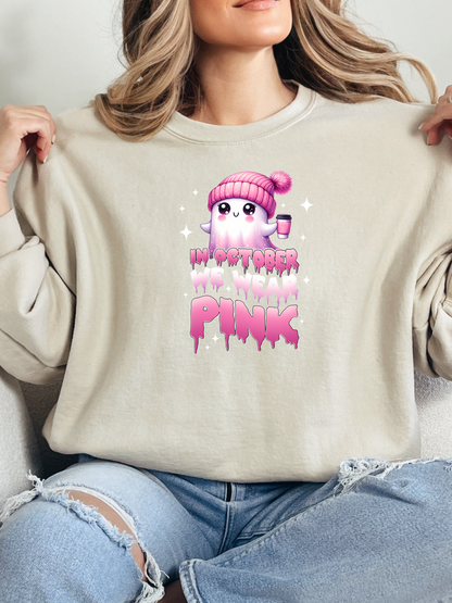 In October we Wear Pink Graphic