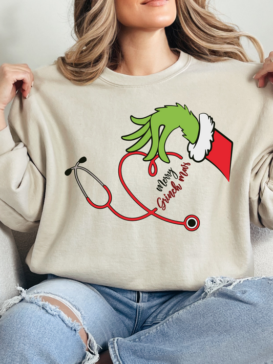 Christmas Nurse Graphic