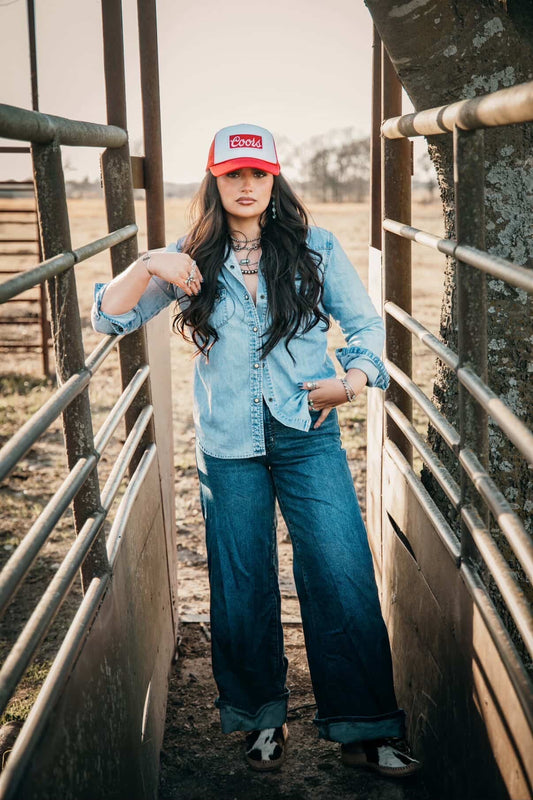 Coors Patch Foam Trucker Hat