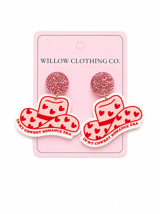 Cowboy Romance Era Drop Earrings
