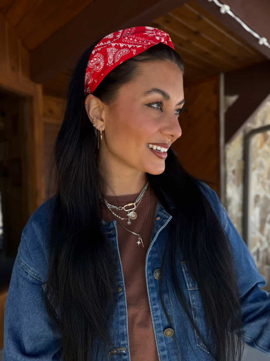 Belle Knotted Bandana Headband