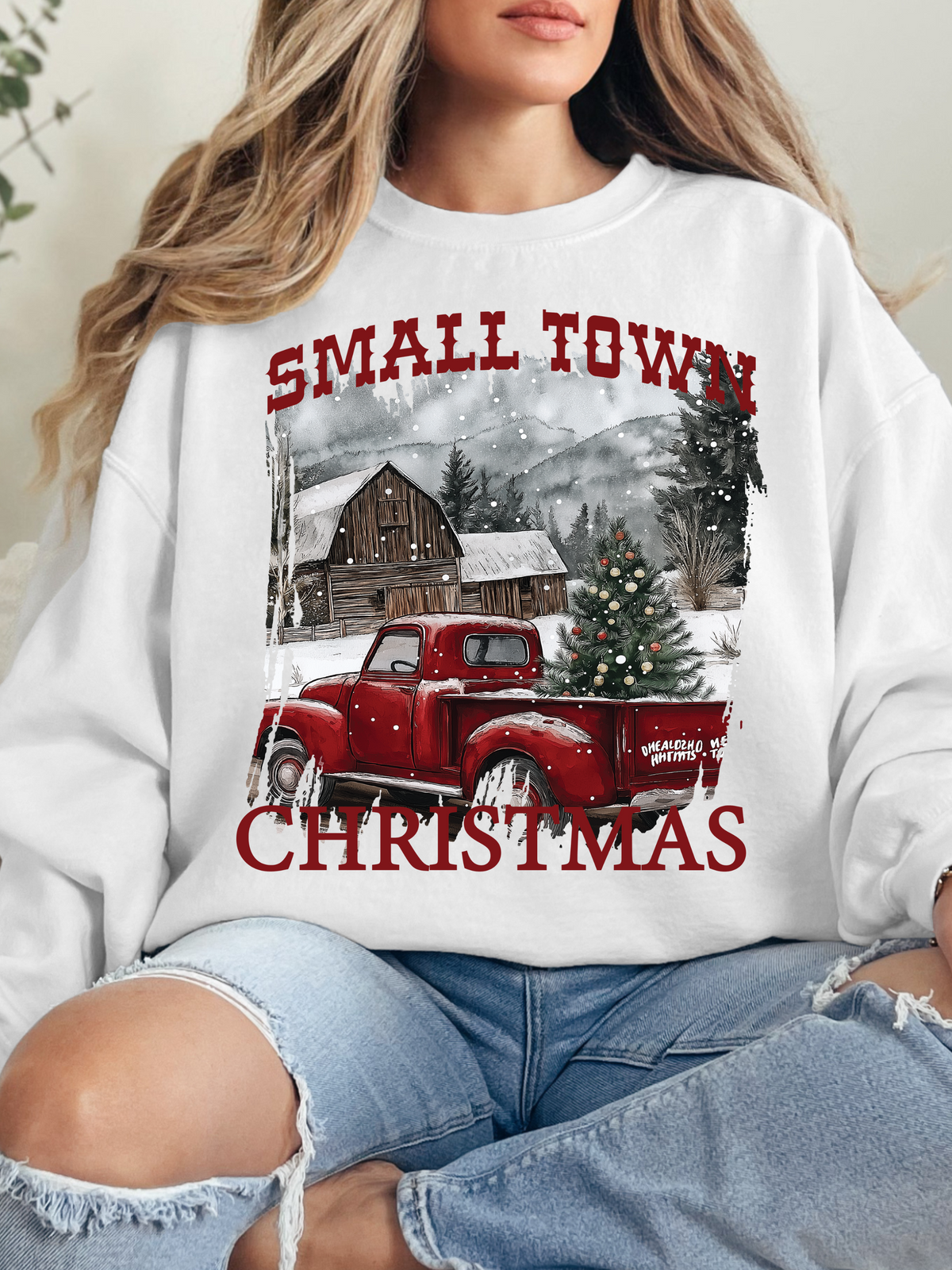 Small Town Christmas Graphic