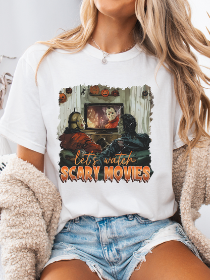 Lets Watch Scary Movies Graphic