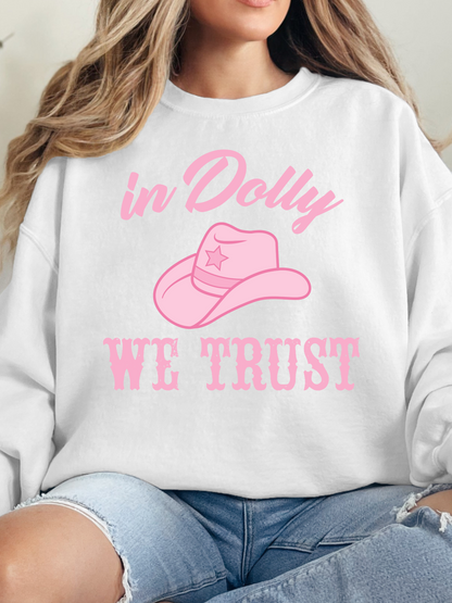 "In Dolly We Trust" Graphic
