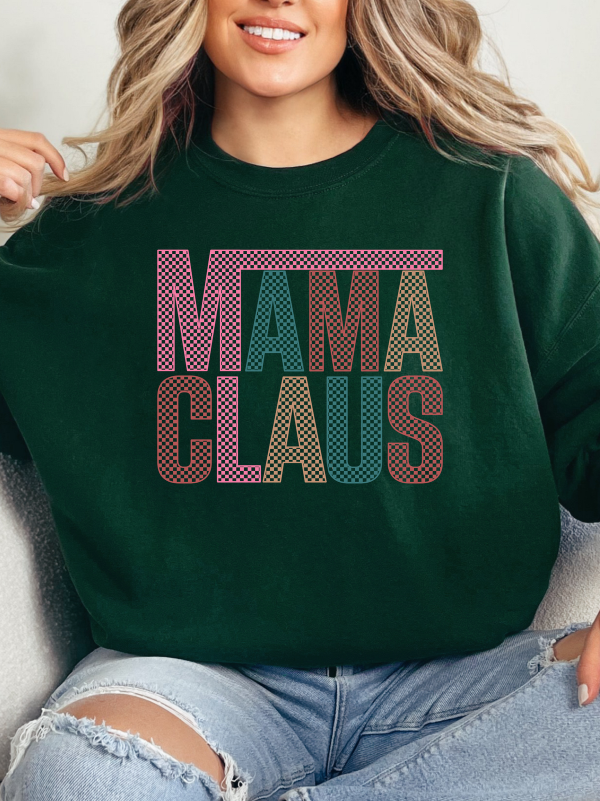 Mama Claus Christmas Graphic