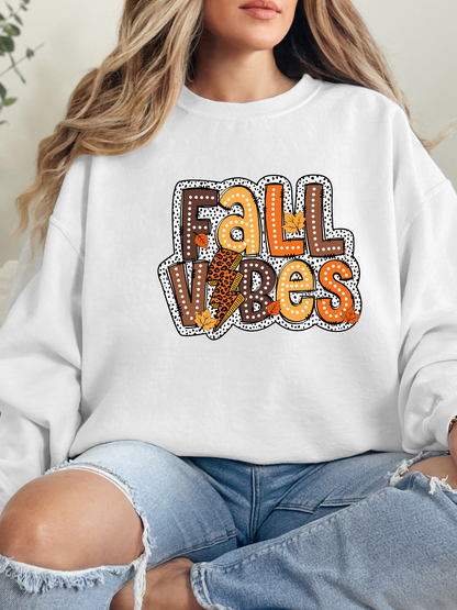 Fall Vibes Year Round Graphic