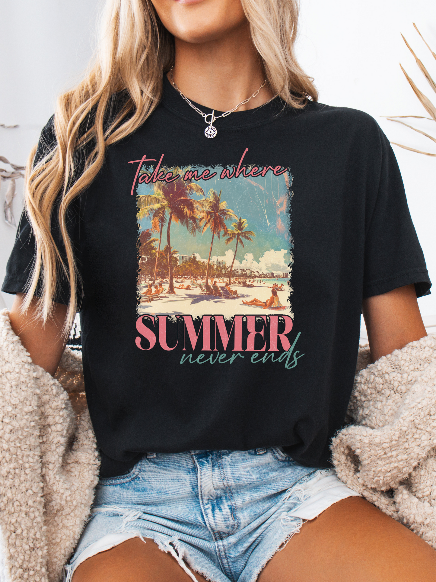 Take Me Where Summer Never Ends Graphic Tee