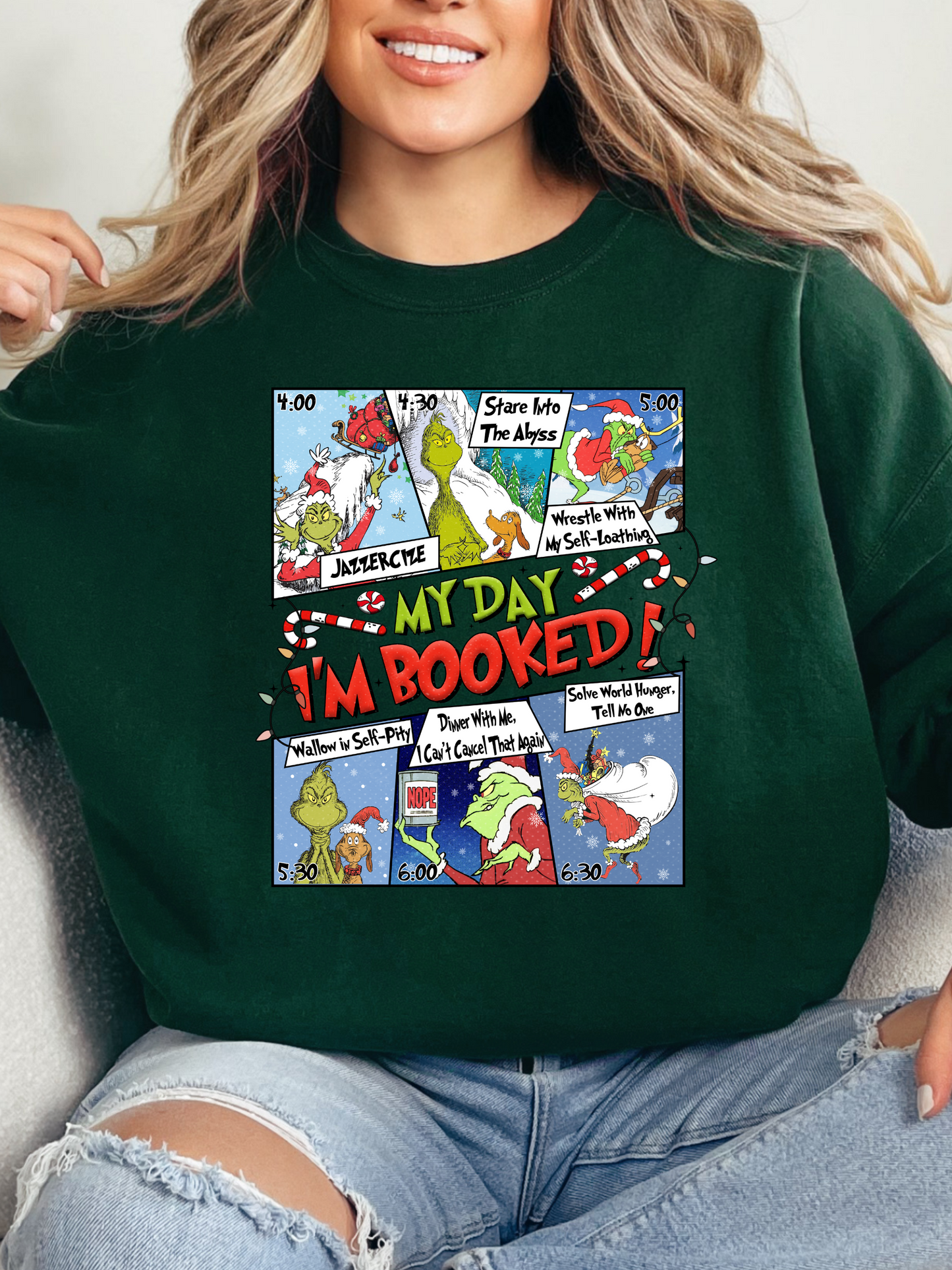 Booked and Busy XMAS Graphic