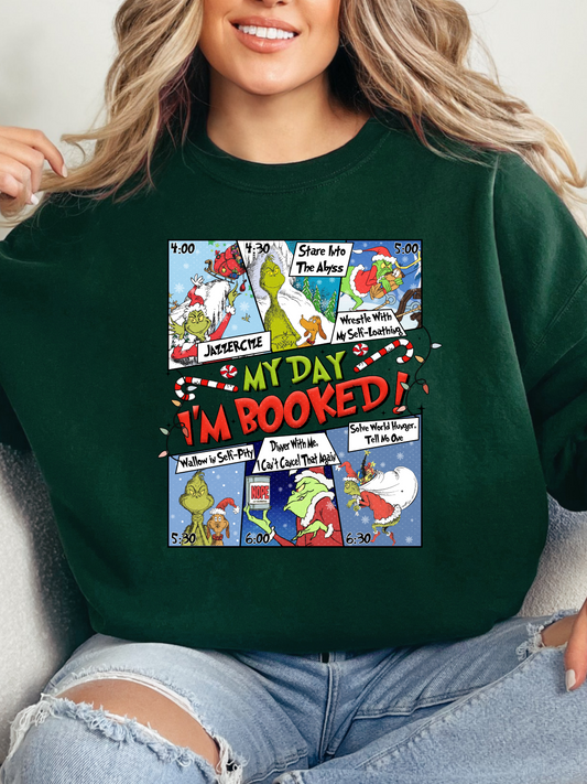 Booked and Busy XMAS Graphic