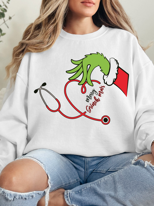 Christmas Nurse Graphic