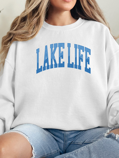 Lake Life Vibes Graphic