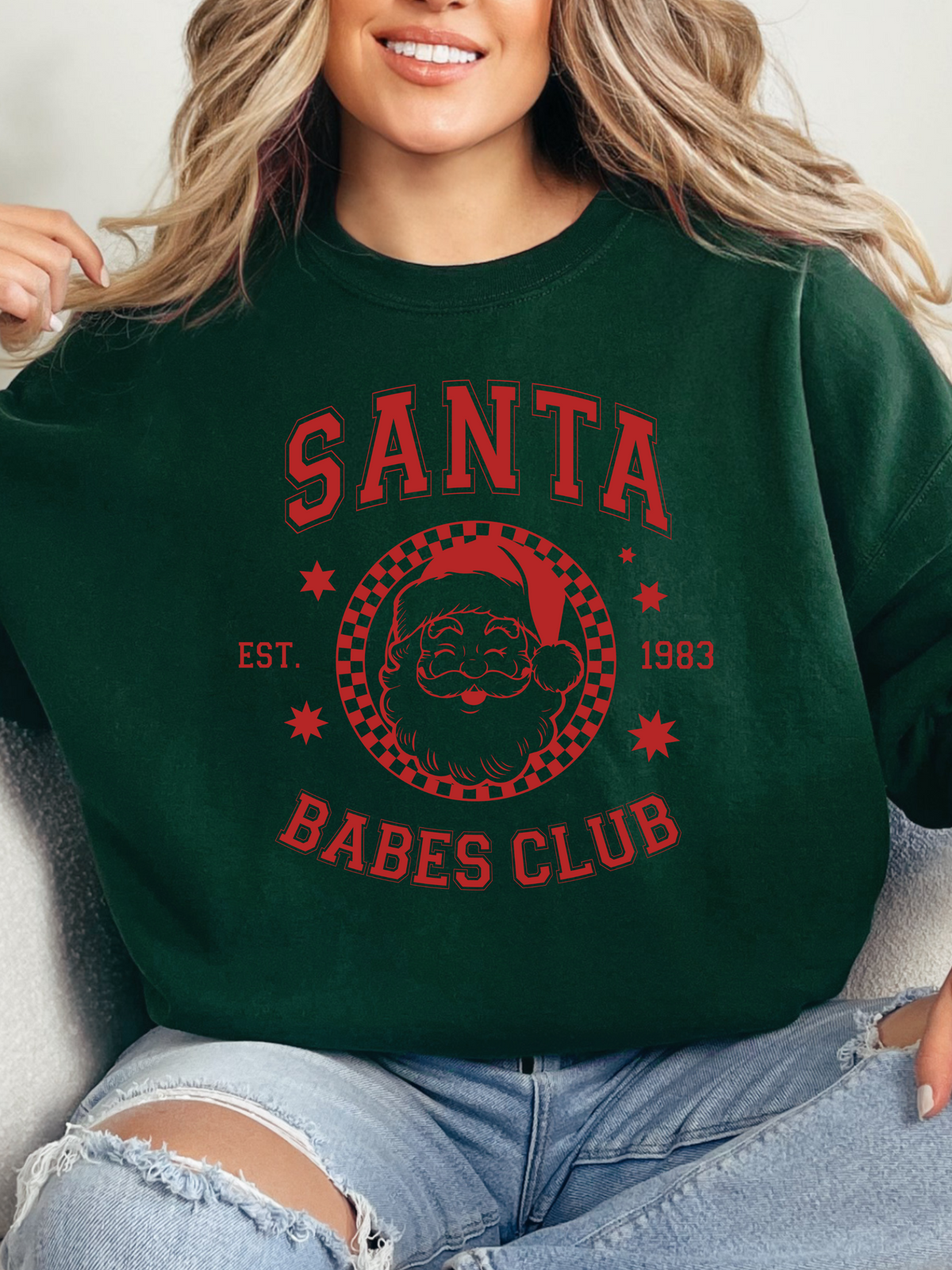 Santa Babes Club Graphic