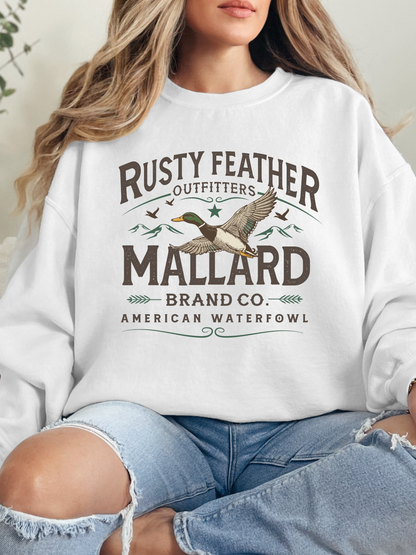 Rusty Feathered Mallard Graphic