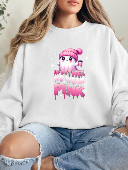In October we Wear Pink Graphic