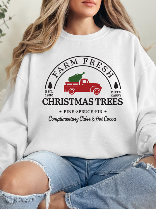 Farm Fresh Christmas Trees Graphics