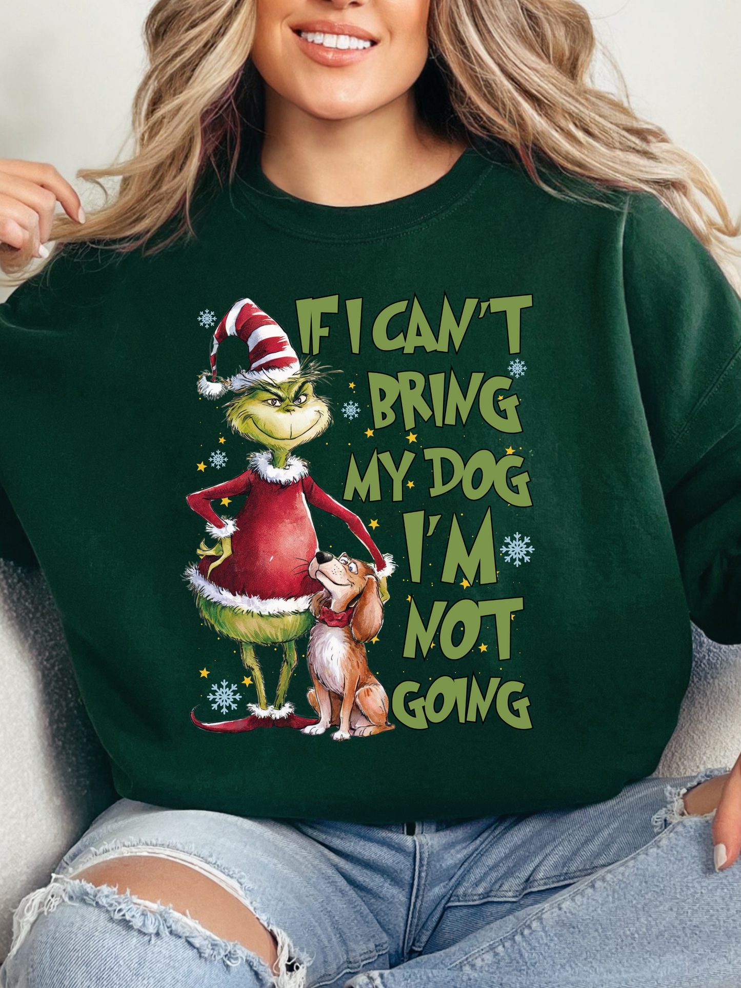 "If I Can't Bring My Dog, I'm Not Going" Graphic