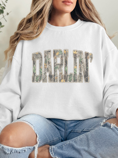 Hello Darlin' Camo Graphic
